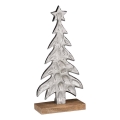 Eglo - Χριστουγεννιάτικo διακοσμητικό 27x13 cm δέντρο/ασημί