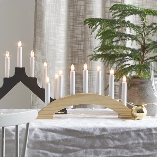 Eglo - Χριστουγεννιάτικο κηροπήγιο 7xE10/3W/230V 22x29 cm