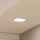 Eglo - Χωνευτό φωτιστικό οροφής LED/10,5W/230V 16,6x16,6 cm