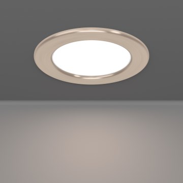 Eglo - Χωνευτό φωτιστικό οροφής LED/6,3W/230V 2700/4000/6500K διάμ. 11,9 cm ματ χρώμιο