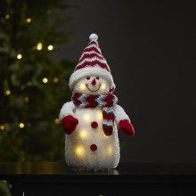 Eglo - Χριστουγεννιάτικο διακοσμητικό LED 8xLED/0,06W/3xAA κόκκινο