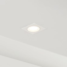 Eglo - Χωνευτό φωτιστικό 1xGU10/35W/230V λευκό