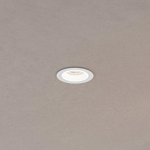 Eglo - Χωνευτό φωτιστικό 1xGU10/35W/230V λευκό