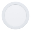 Eglo - Χωνευτό φωτιστικό οροφής LED/10,5W/230V διάμ. 16,6 cm