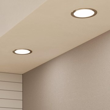 Eglo - Χωνευτό φωτιστικό οροφής LED/10,5W/230V διάμ. 16,6 cm