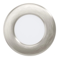 Eglo - Χωνευτό φωτιστικό οροφής LED/2,7W/230V Ø 8,6 cm