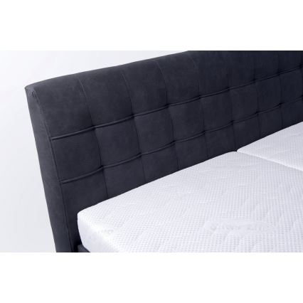 Ekonomična postelja s prostorom za pohranu brez madraca VIOLET 180x200 cm antracit