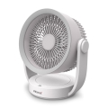 ELDONEX ESF-1010-WH - Επαναφορτιζόμενος επιτραπέζιος ανεμιστήρας 9W/5V 4000 mAh λευκός