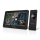 ELDONEX EWS-1010-BK - Μετεωρολογικός σταθμός με οθόνη LCD 2xAAA μαύρο
