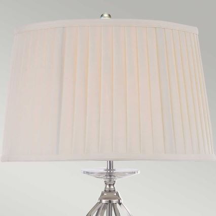 Elstead - Eπιτραπέζιο φωτιστικό AEGEAN 1xE27/60W/230V γυαλιστερό χρώμιο