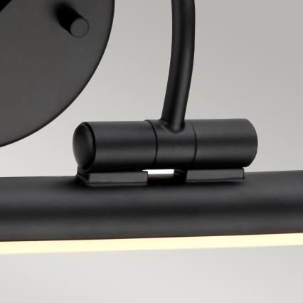 Elstead ALTON-PL-S-BLK-LED Ρυθμιζόμενο φωτιστικό για πίνακες ALTON LED/6W/230V μαύρο