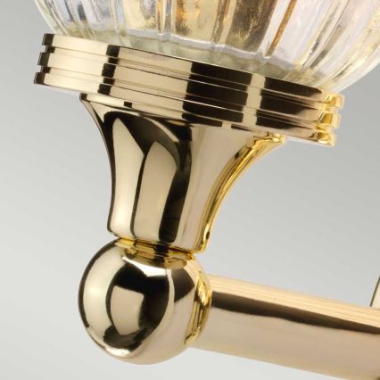 Elstead - LED επιτοίχιο φωτιστικό μπάνιου AUSTEN 1xG9/3W/230V IP44 χρυσό