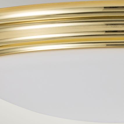 Elstead - Φωτιστικό οροφής μπάνιου LED BROMPTON 1xGX53/5,7W/230V IP44 χρυσό