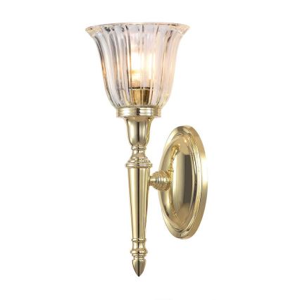 Elstead - LED επιτοίχιο φωτιστικό μπάνιου DRYDEN 1xG9/3W/230V IP44 χρυσό