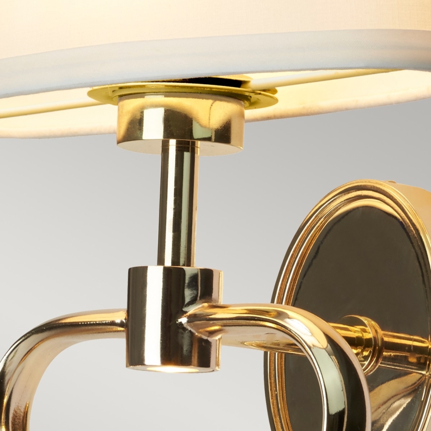 Elstead BATH-FALMOUTH-FG - LED Επιτοίχιο φωτιστικό μπάνιου FALMOUTH 1xG9/3W/230V + LED/1W IP44
