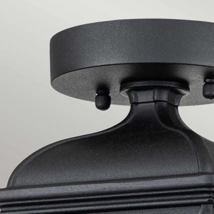 Elstead - Εξωτερικό φωτιστικό οροφής BAYVIEW 1xE27/60W/230V IP44 μαύρο