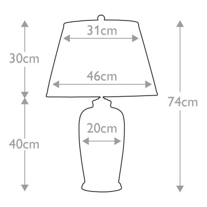 Elstead - Eπιτραπέζιο φωτιστικό BLACK BIRDS 1xE27/60W/230V