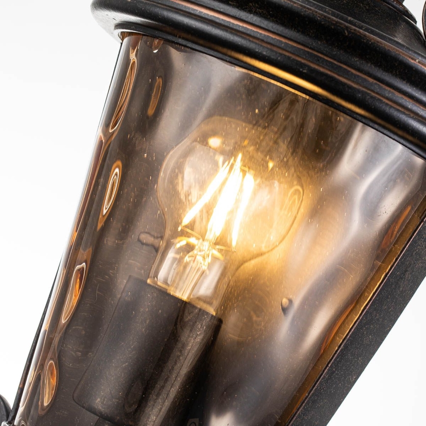 Elstead - Εξωτερικό επιτοίχιο φωτιστικό BALTIMORE 1xE27/60W/230V IP44 σε μπρονζέ