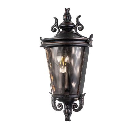 Elstead - Εξωτερικό επιτοίχιο φωτιστικό BALTIMORE 1xE27/60W/230V IP44 σε μπρονζέ