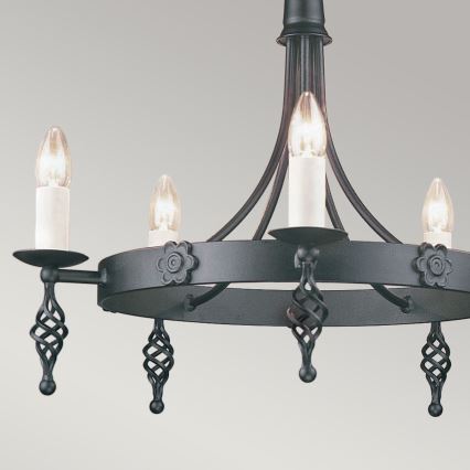 Elstead - Κρεμαστό φωτιστικό οροφής BELFRY 5xE14/60W/230V
