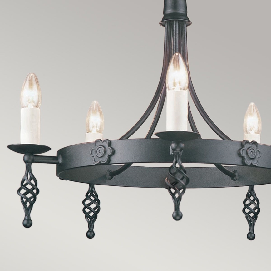 Elstead - Κρεμαστό φωτιστικό οροφής BELFRY 5xE14/60W/230V