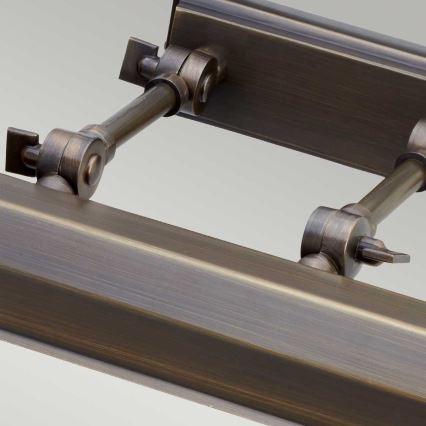 Elstead - Φωτιστικό για πίνακες CHAWTON 4xE14/40W/230V μπρονζέ