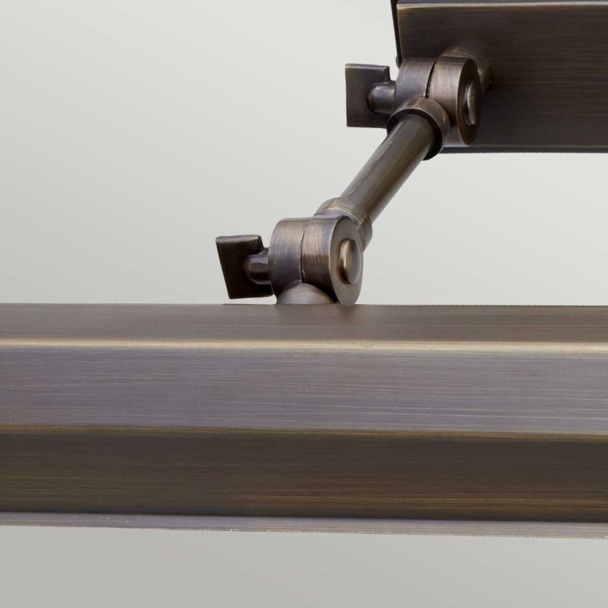 Elstead - Φωτιστικό για πίνακες CHAWTON 4xE14/40W/230V μπρονζέ