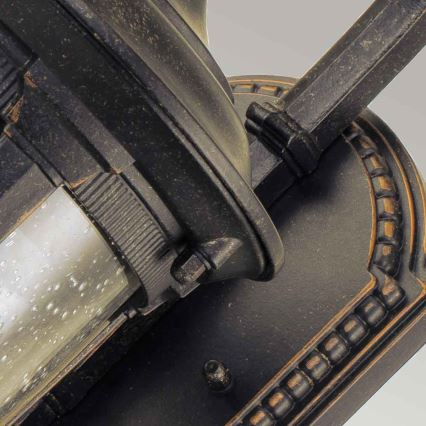 Elstead - Επιτοίχιο φωτιστικό εξωτερικού χώρου CLEVELAND 1xE27/60W/230V IP44