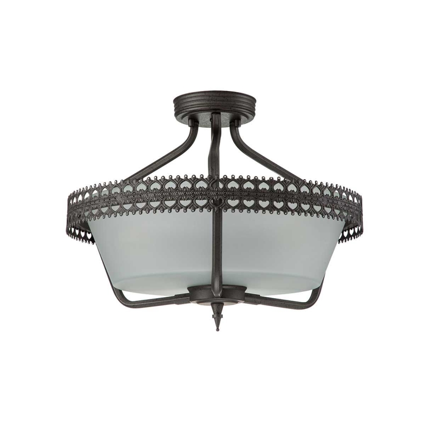 Elstead - Πλαφονιέρα οροφής CROWN 3xE27/60W/230V