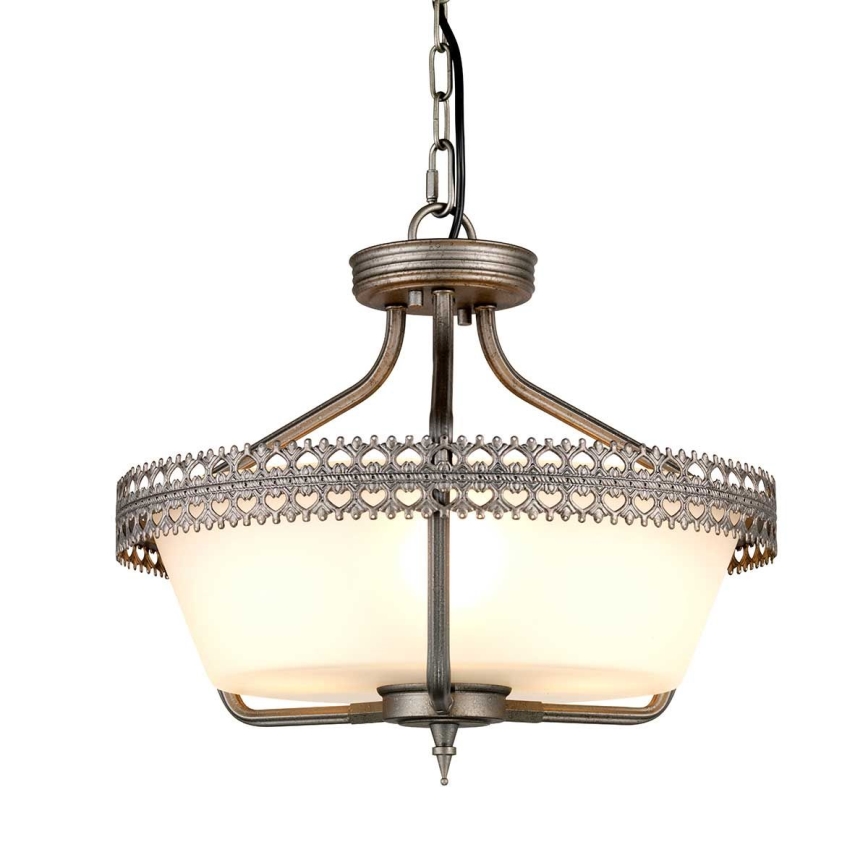 Elstead - Πλαφονιέρα οροφής CROWN 3xE27/60W/230V