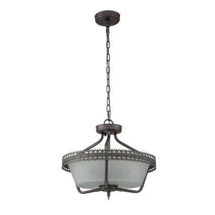 Elstead - Πλαφονιέρα οροφής CROWN 3xE27/60W/230V