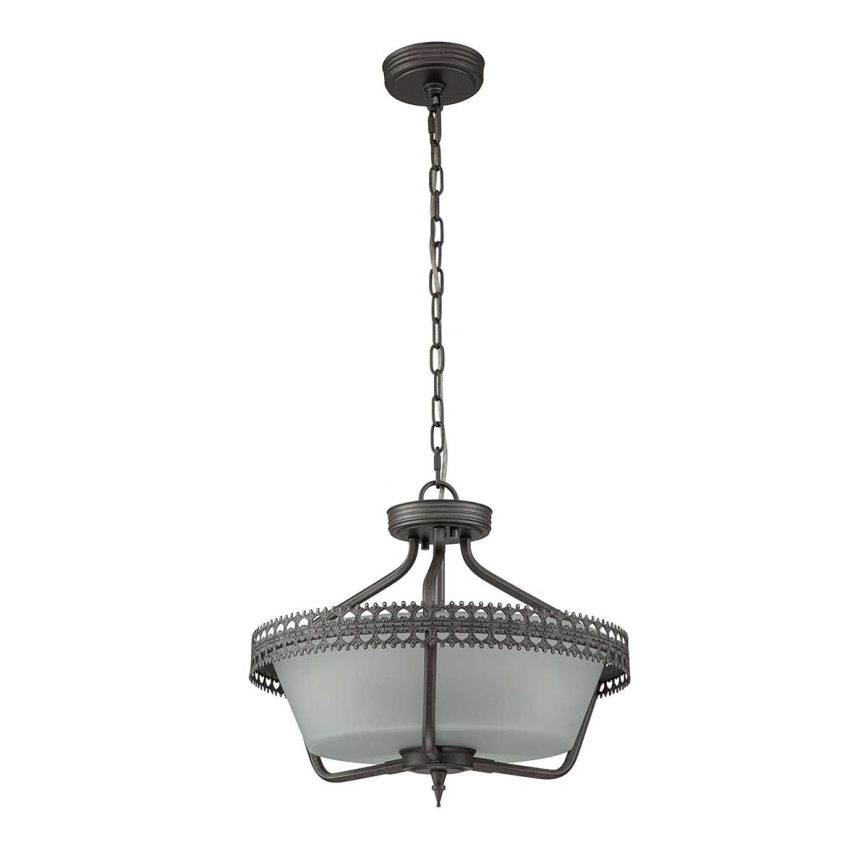 Elstead - Πλαφονιέρα οροφής CROWN 3xE27/60W/230V