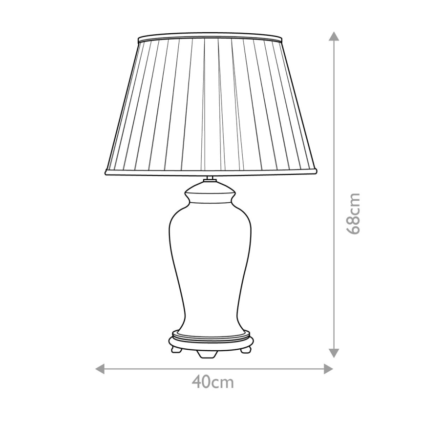 Elstead - Eπιτραπέζιο φωτιστικό DATAI 1xE27/60W/230V