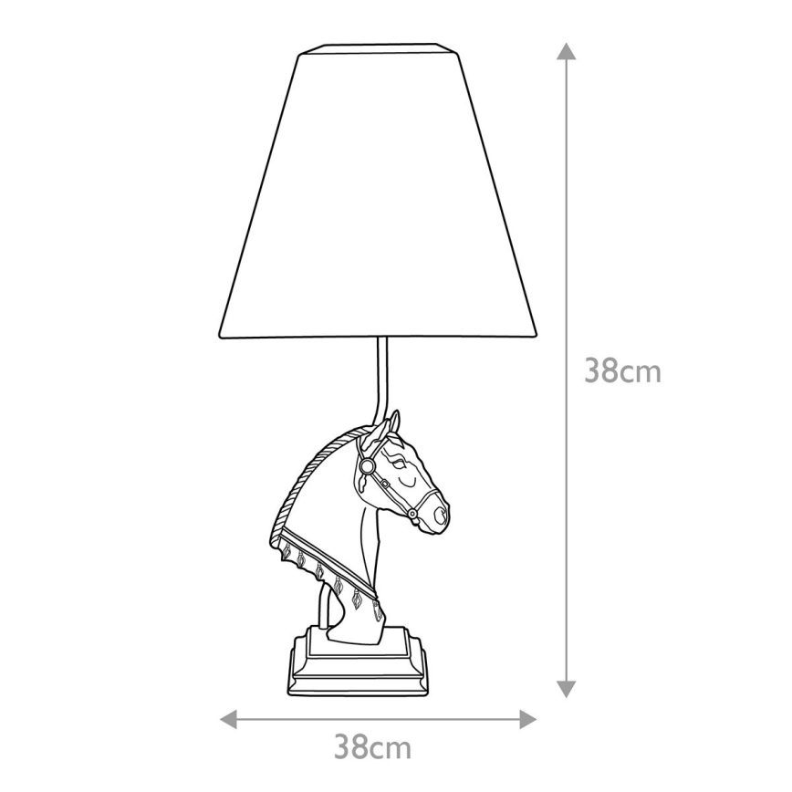 Elstead - Eπιτραπέζιο φωτιστικό ECLIPSE 1xE27/40W/230V