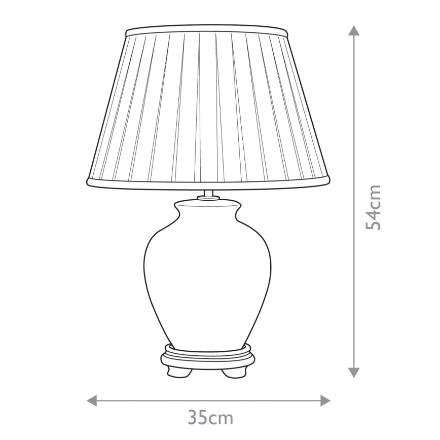 Elstead - Eπιτραπέζιο φωτιστικό LINYI 1xE27/60W/230V