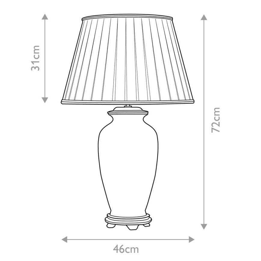 Elstead - Eπιτραπέζιο φωτιστικό PING 1xE27/60W/230V