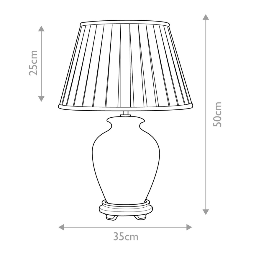 Elstead - Eπιτραπέζιο φωτιστικό SOLING 1xE27/60W/230V