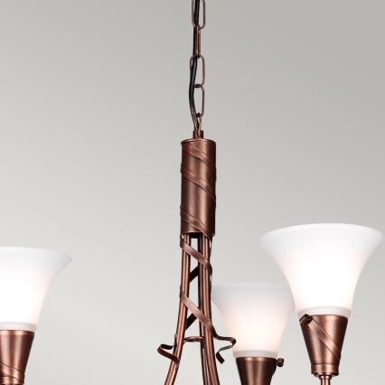 Elstead - Κρεμαστό φωτιστικό οροφής EMILY 3xE14/40W/230V