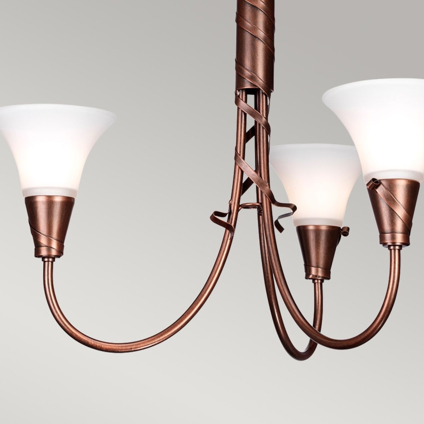 Elstead - Κρεμαστό φωτιστικό οροφής EMILY 3xE14/40W/230V