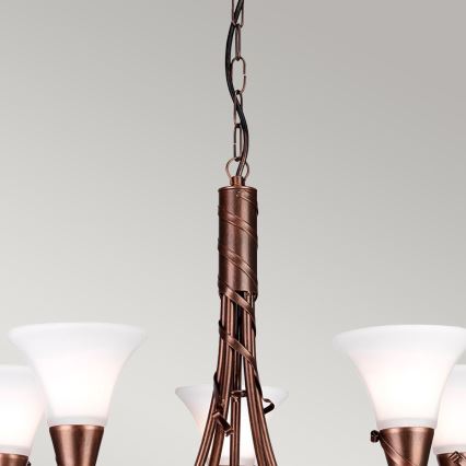 Elstead - Κρεμαστό φωτιστικό οροφής EMILY 5xE14/40W/230V