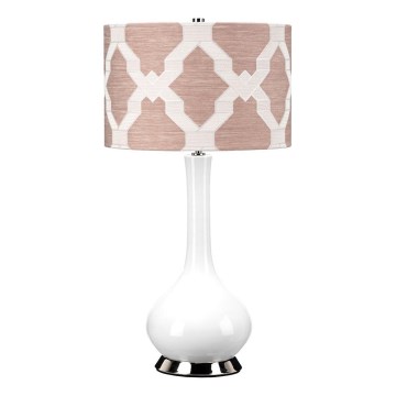 Elstead - Eπιτραπέζιο φωτιστικό MILO 1xE27/60W/230V ροζ