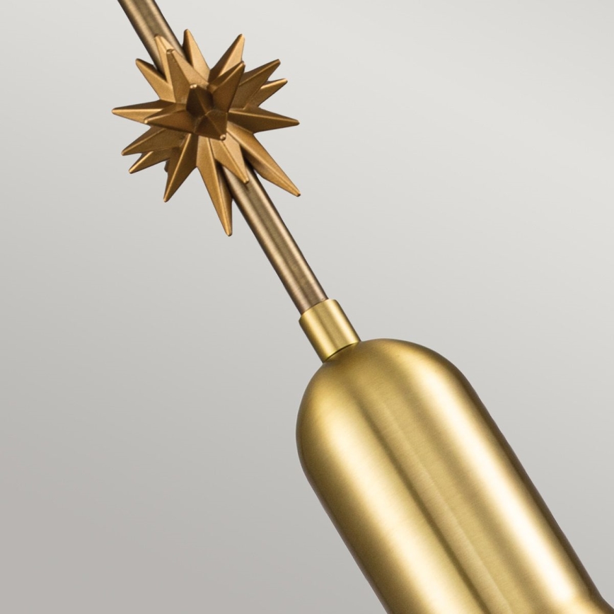 Elstead - Κρεμαστό φωτιστικό οροφής ETOILE 1xE27/60W/230V διάμετρος 13,3 cm χρυσό