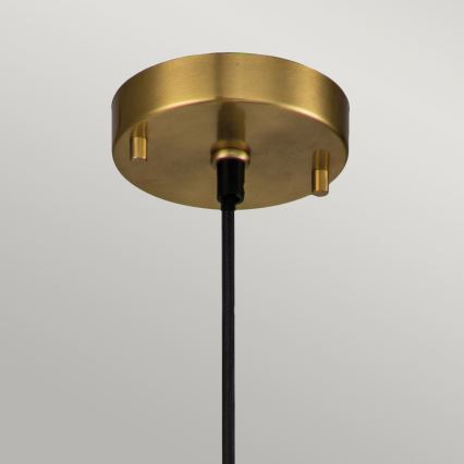 Elstead - Κρεμαστό φωτιστικό οροφής ETOILE 1xE27/60W/230V διάμετρος 13,3 cm χρυσό