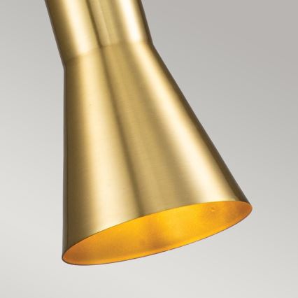 Elstead - Κρεμαστό φωτιστικό οροφής ETOILE 1xE27/60W/230V διάμετρος 13,3 cm χρυσό