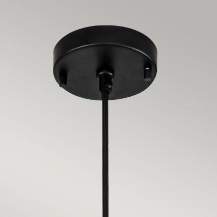 Elstead - Κρεμαστό φωτιστικό οροφής ETOILE 1xE27/60W/230V διάμετρος 13,3 cm μαύρο
