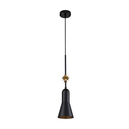 Elstead - Κρεμαστό φωτιστικό οροφής ETOILE 1xE27/60W/230V διάμετρος 13,3 cm μαύρο