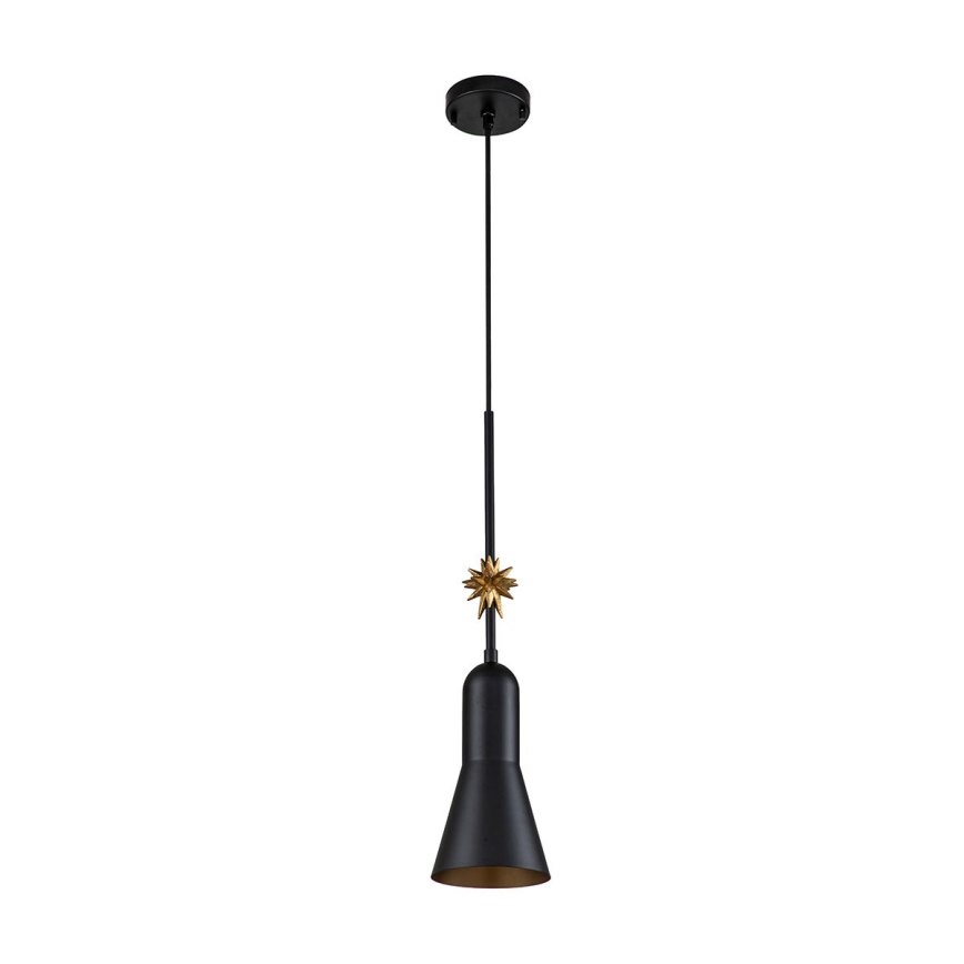 Elstead - Κρεμαστό φωτιστικό οροφής ETOILE 1xE27/60W/230V διάμετρος 13,3 cm μαύρο