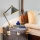 Elstead - Eπιτραπέζιο φωτιστικό PROVENCE ELEMENT 1xE27/60W/230V γκρι