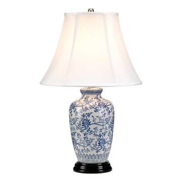 Elstead - Eπιτραπέζιο φωτιστικό ΜΠΛΕ GINGER JAR 1xE27/60W/230V