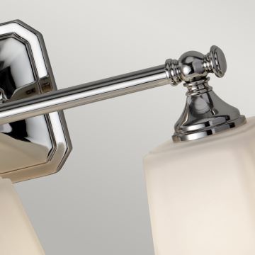 Elstead FE-CONCORD3-BATH - LED Επιτοίχιο φωτιστικό μπάνιου CONCORD 3xG9/3W/230V IP44
